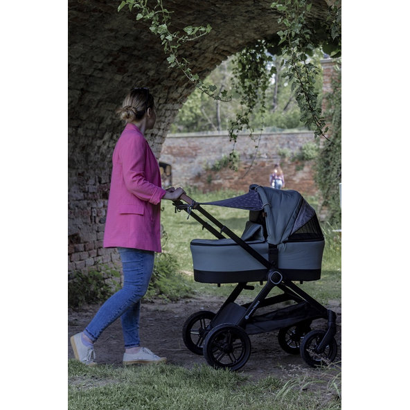 PETITE&MARS Clona slnečná do kočíka Sunny Grey Hills