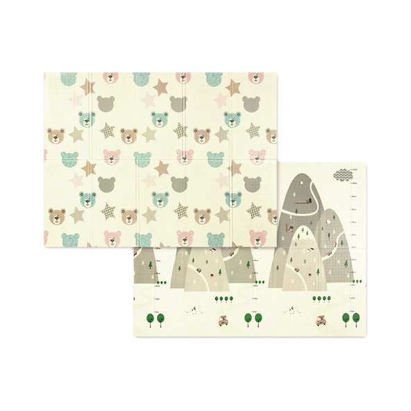 BABYONO Podložka penová na hranie edukačná 150x200 cm