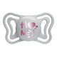 CHICCO Cumlík Physio Light silikónový dievča 2-6m 2 ks