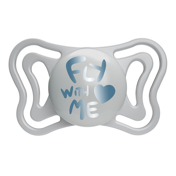 CHICCO Cumlík Physio Light silikónový chlapec 2-6m 2 ks