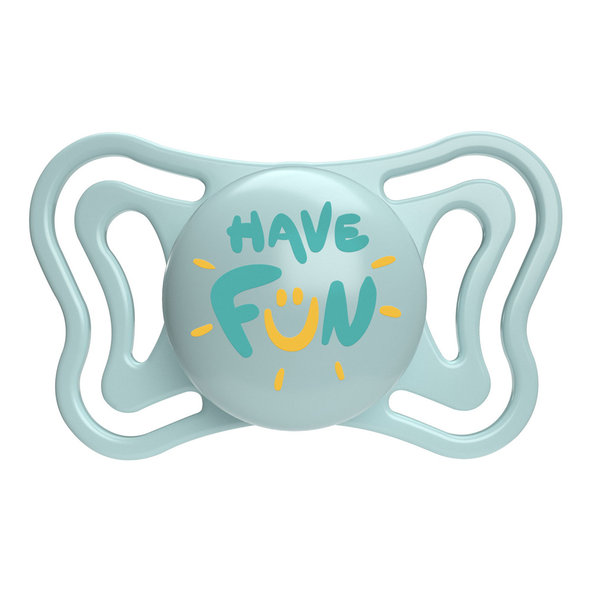 CHICCO Cumlík Physio Light silikónový chlapec 6-16m 2 ks