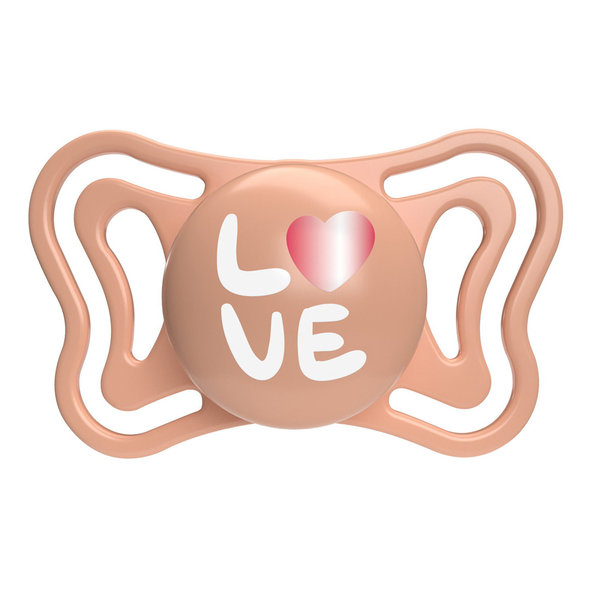 CHICCO Cumlík Physio Light silikónový dievča 16-36m 2 ks