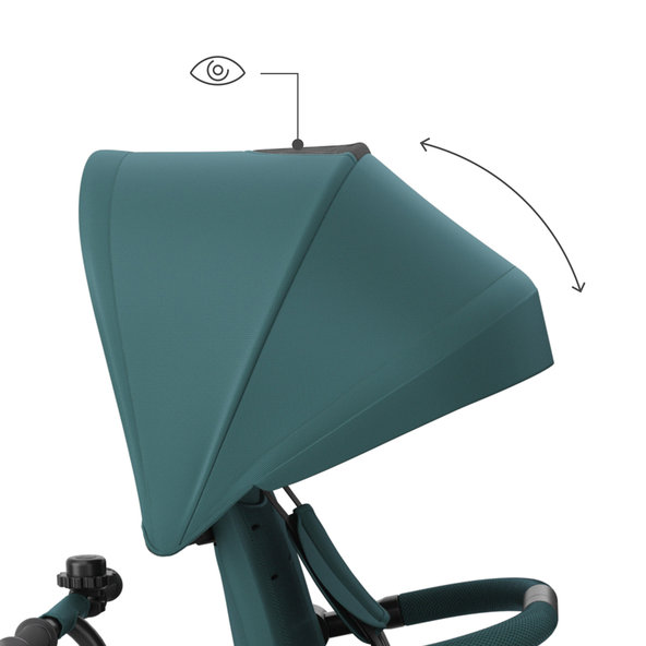 KINDERKRAFT Trojkolka Aston 2 Plus Green 9m+