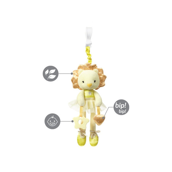 BABYONO Hračka závesná edukačná balerína Fanny, 0m+