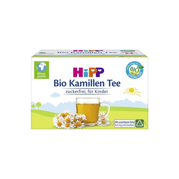 HiPP BIO Harmančekový čaj pre deti nálevové vrecúška 20x1,5 g