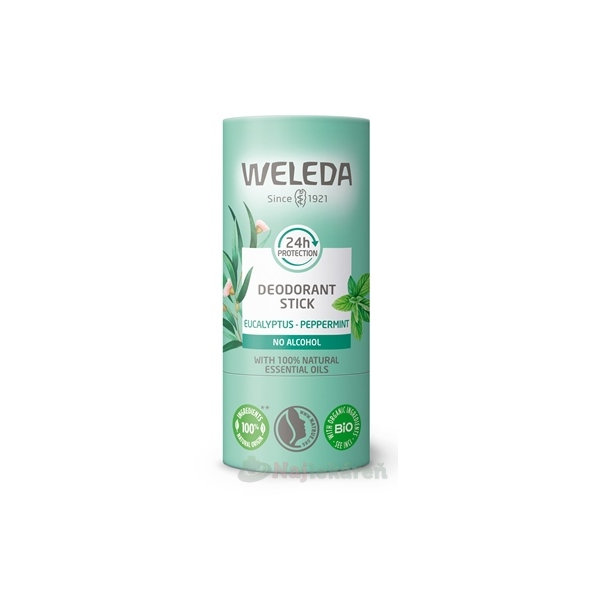 WELEDA DeoStick Eukalyptus a Mäta 50 g