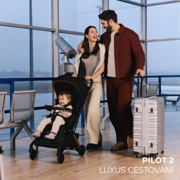 KINDERKRAFT SELECT Kočík športový Pilot 2 Black