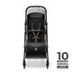 KINDERKRAFT Kočík športový Pilot 2 Lunar Black Bizuu