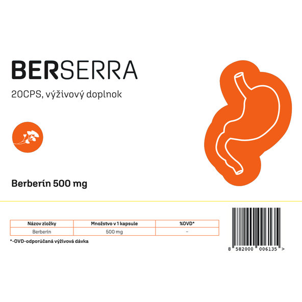 BERSERRA proti hnačke 20ks