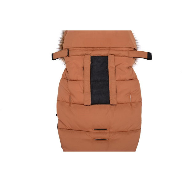 COTTONMOOSE Fusak do kočíku Moose Yukon biely