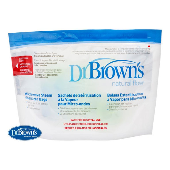 DR.BROWN'S Vrecká na sterilizáciu v mikrovlnnej rúre 5ks