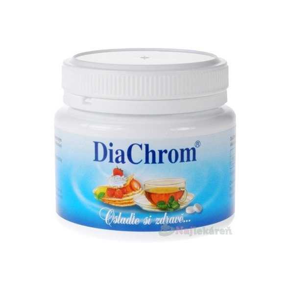 DiaChrom nízkokalorické sladidlo 600 tbl