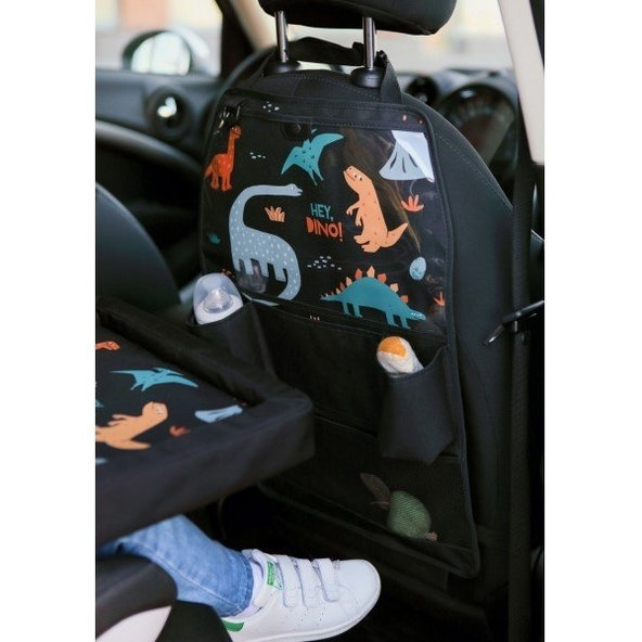 LEOKID Organizér na sedadlo s vreckom na tablet Hey Dino