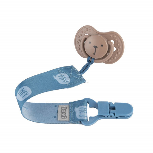 LOVI Stužka na cumlík s klipom Hey