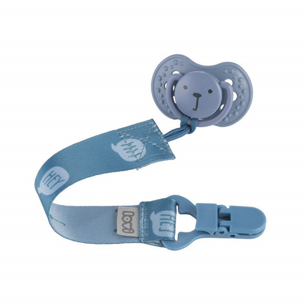 LOVI Stužka na cumlík s klipom Hey