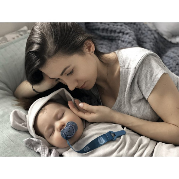 LOVI Stužka na cumlík s klipom Hey