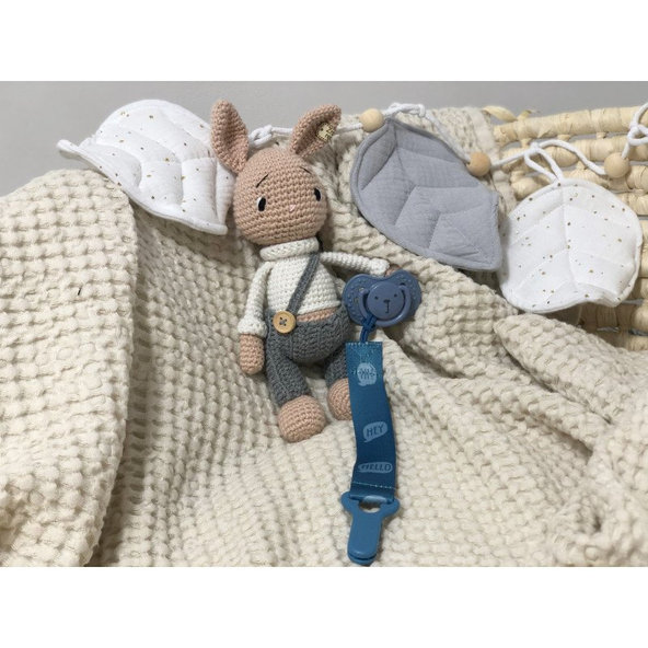 LOVI Stužka na cumlík s klipom Hey