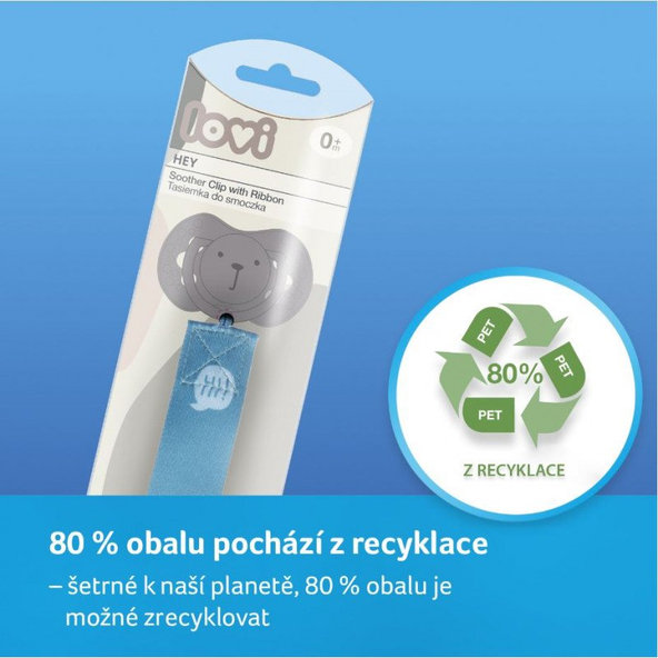 LOVI Stužka na cumlík s klipom Wild soul