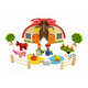 TEDDIES Domček drevená farma s doplnkami 15 ks