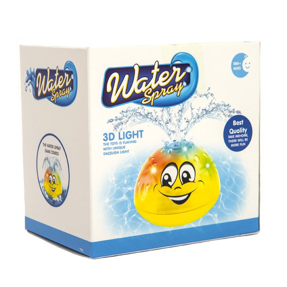 TEDDIES Hračka do vody striekacia 10cm žltá