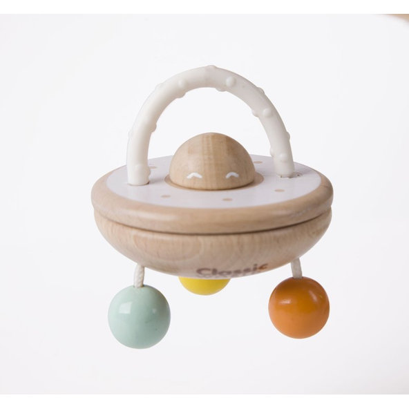 TEDDIES Hrkálka UFO drevo 6m +