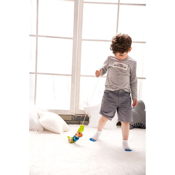 TEDDIES Krokodíl ťahací drevo 12m+