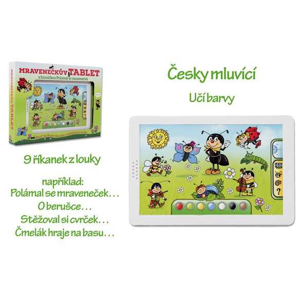 TEDDIES Mravenečkův tabliet