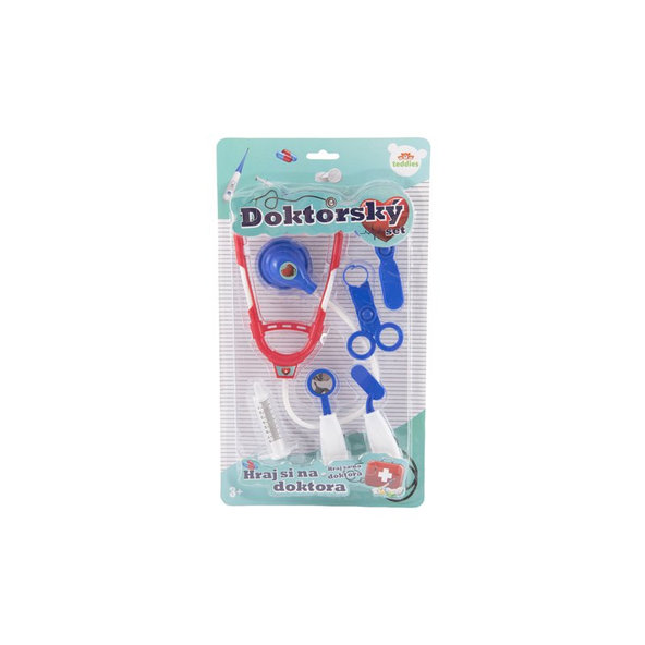 TEDDIES Sada doktor / lekár plast 2 druhy