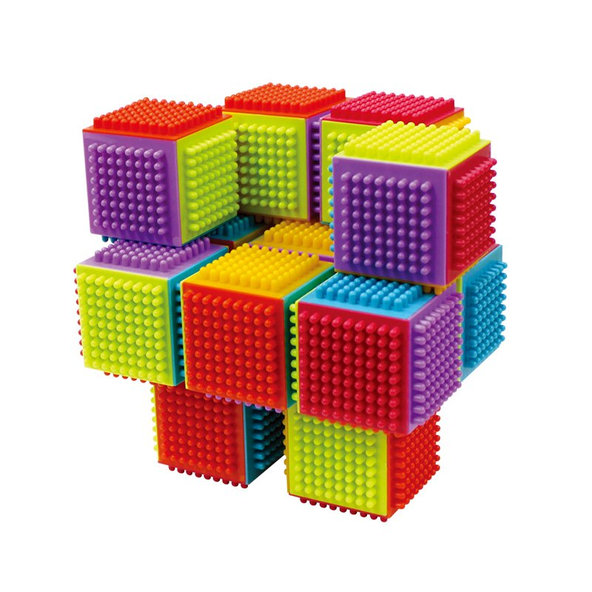 TEDDIES Stavebnica kocky 20 ks 12m +