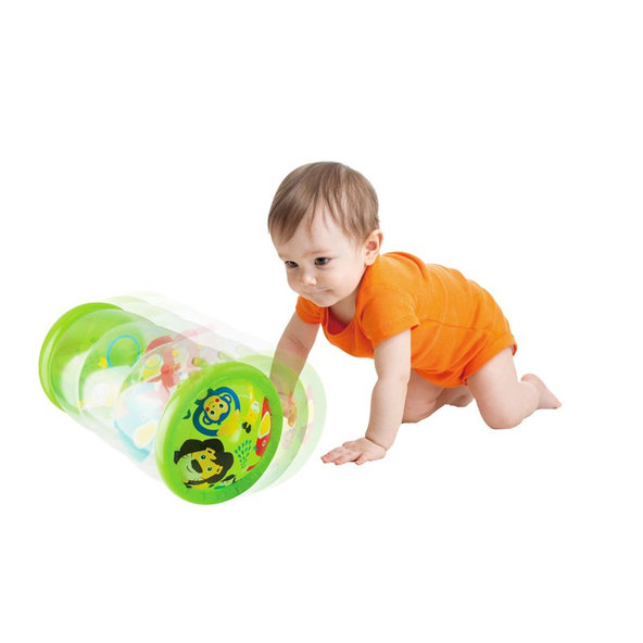 TEDDIES Valec edukačná detský nafukovací + loptičky 3ks 6m +