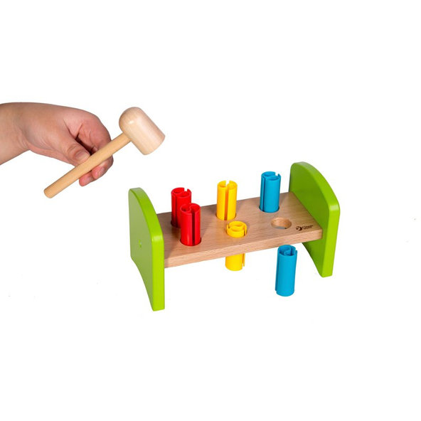 TEDDIES Zatĺkačka s kladivkom 12m +