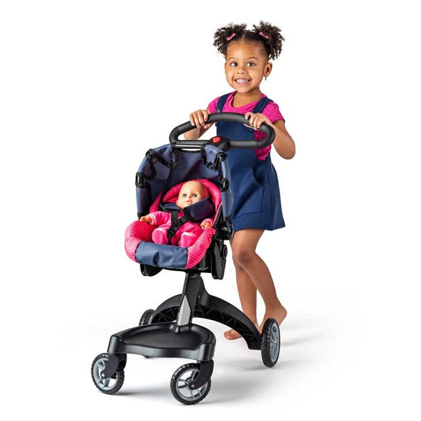 WOODY Kočík moderný, autosedačka "Chichi cats", 2v1