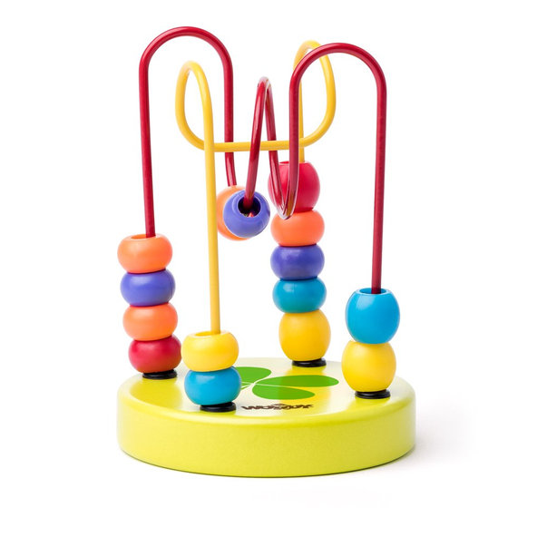 WOODY Motorický labyrint mini- sv.zelený