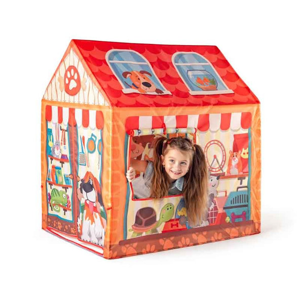 WOODY Stan detský domček - Pet Shop