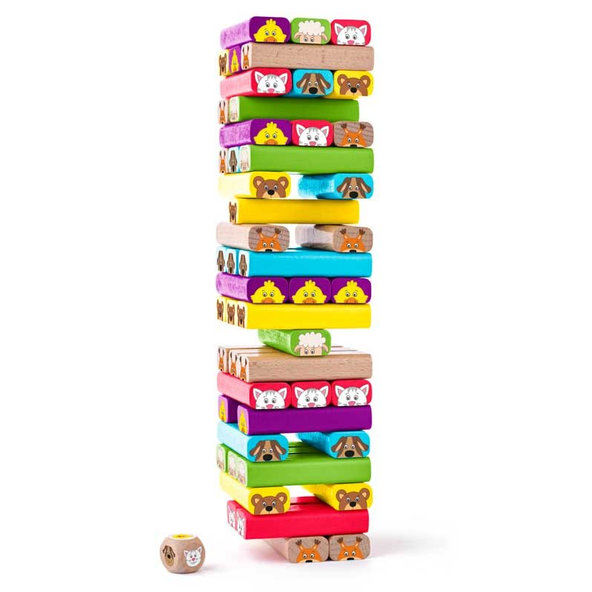 WOODY Veža "Sammy" so zvieratkami - hra
