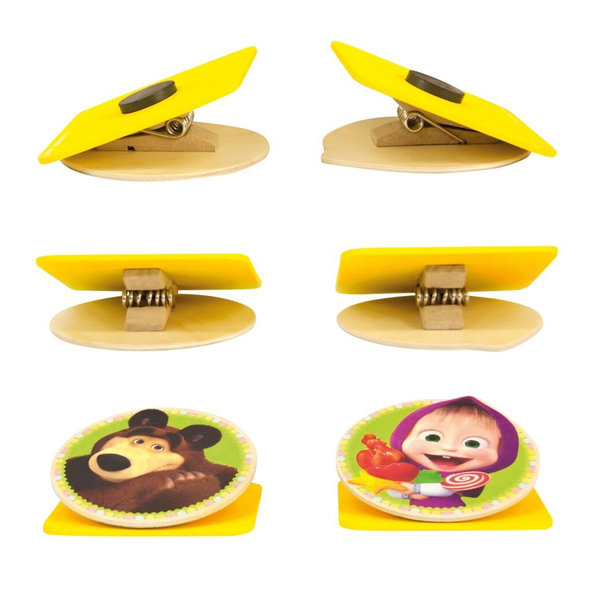 BINO Máša a Medveď - Magnetický klip