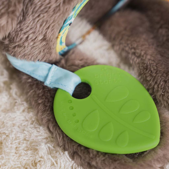 BRIGHT STARTS Hračka plyšová závesná Slingin’ Sloth Travel Buddy 3m+