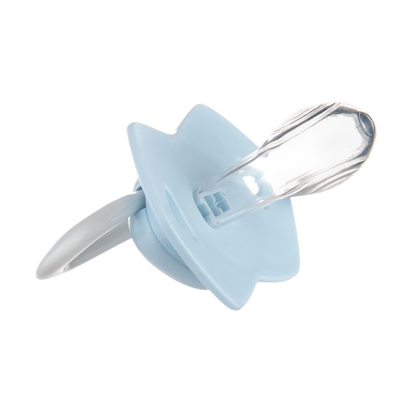 CANPOL BABIES Set symetrických silikónových cumlíkov 18 m+ Bonjour Paris modrý