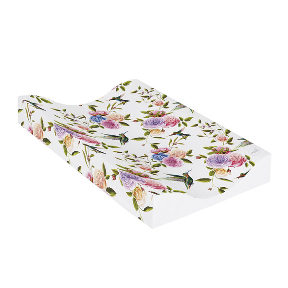 CEBA Podložka prebaľovacia 2-hranná mäkká COSY (50x70) Flora & Fauna Flores