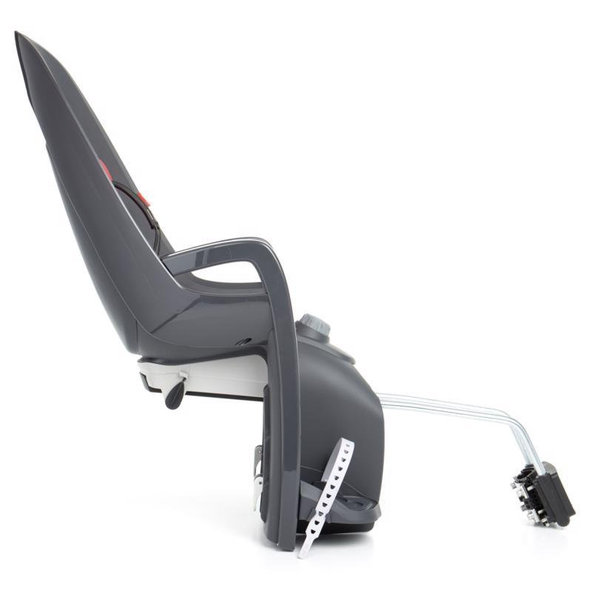 HAMAX Cyklosedačka Caress Grey/Dark Grey/Red