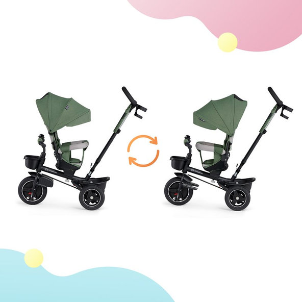 KINDERKRAFT Trojkolka Spinstep Pastel Green