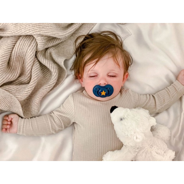 LOVI Cumlík silikónový dynamický Stardust 18 m+ 2 ks zelený