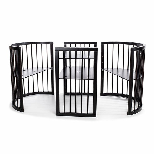 MIMIKO Postieľka okrúhla 9v1 Round Wenge