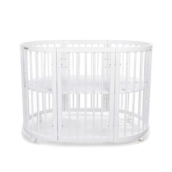 MIMIKO Postieľka okrúhla 9v1 Round White