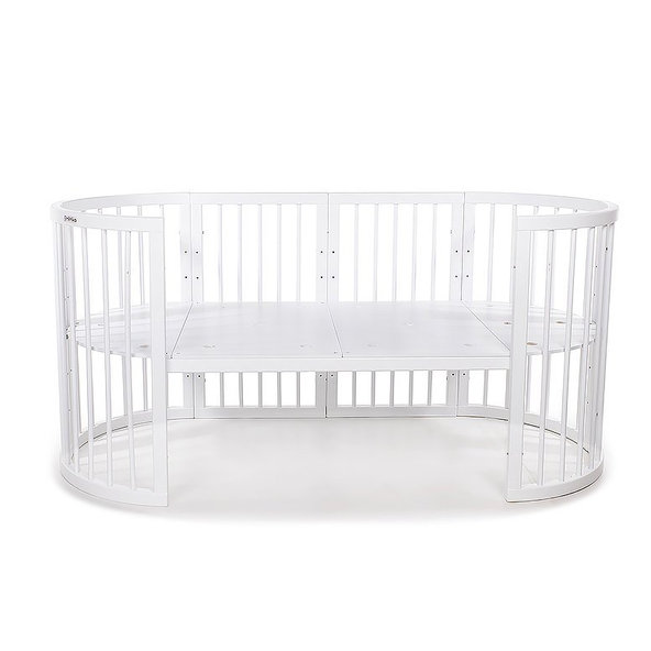 MIMIKO Postieľka okrúhla 9v1 Round White