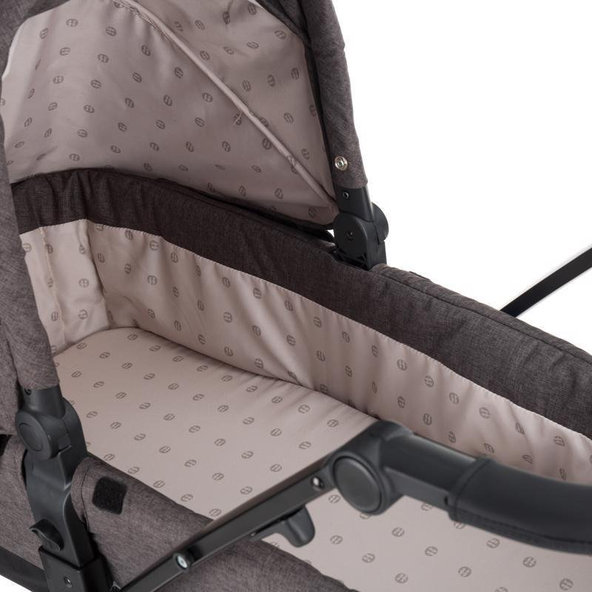 PETITE&MARS Hlboká vanička ku kočíku Vario Dark Grey