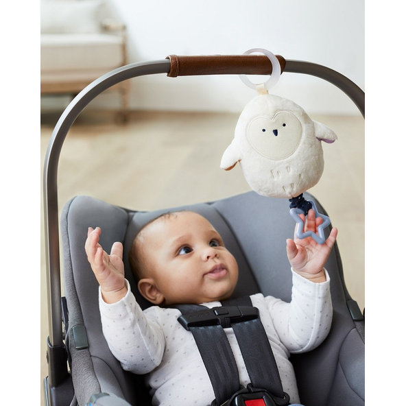 SKIP HOP Hračka na C krúžku vibrujúca Sova Celestial Dreams, 0m+