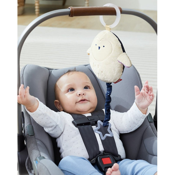 SKIP HOP Hračka na C krúžku vibrujúca Sova Celestial Dreams, 0m+