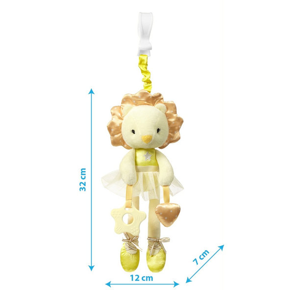 BABYONO Hračka závesná edukačná balerína Fanny, 0m+