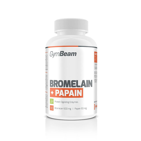 Bromelain Papain - GymBeam, 90cps